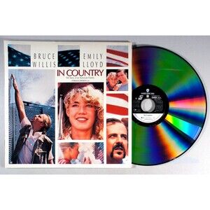 In Country (LaserDisc 1989) • Bruce Willis, Emily Lloyd, Video, Movie, Film